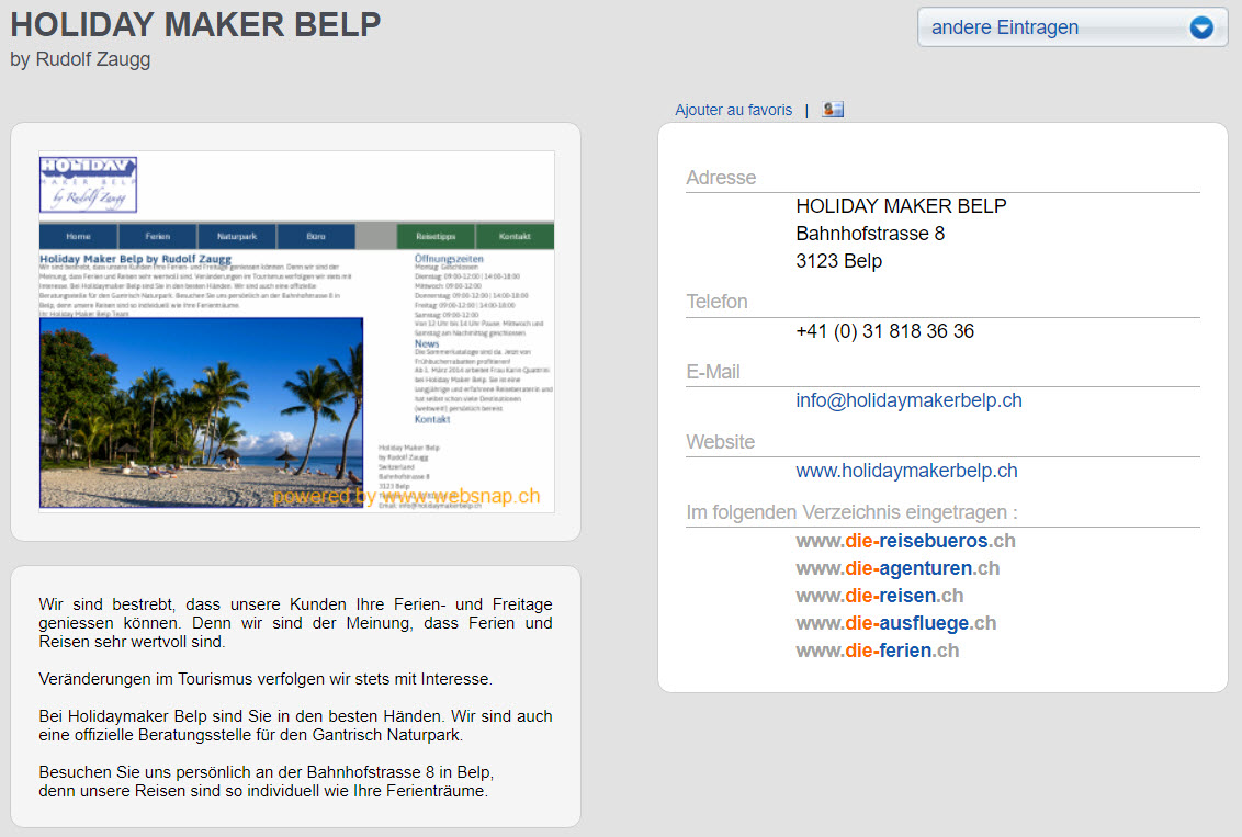 HolidayMakerWerbung